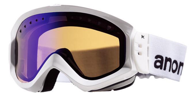goggles Anon Majestic Painted - White/Blue Solex