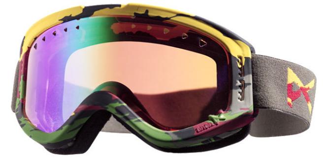 brýle Anon Tracker Premium Kid's - Rasta/Green Amber