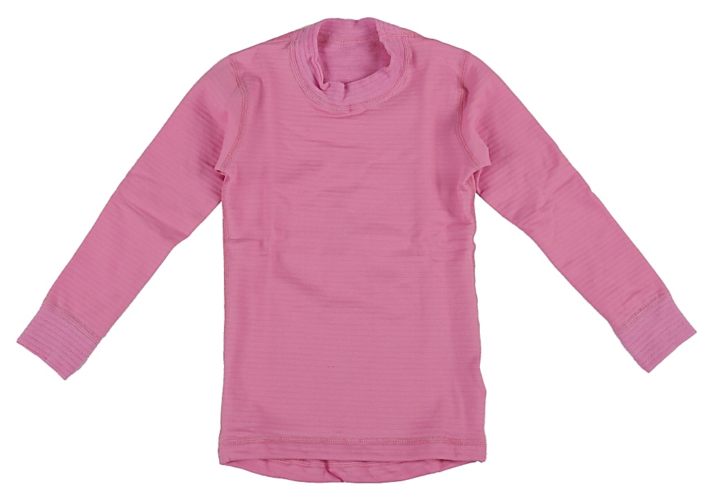 koszulka trykotowa Moira WS/DRd 130/160 LS Kid's - Pink