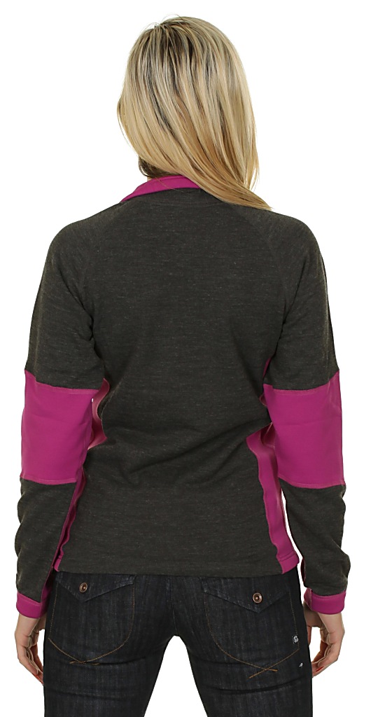 sweter z golfem Moira TR/DRZ2 Zip - Gray/Lilac