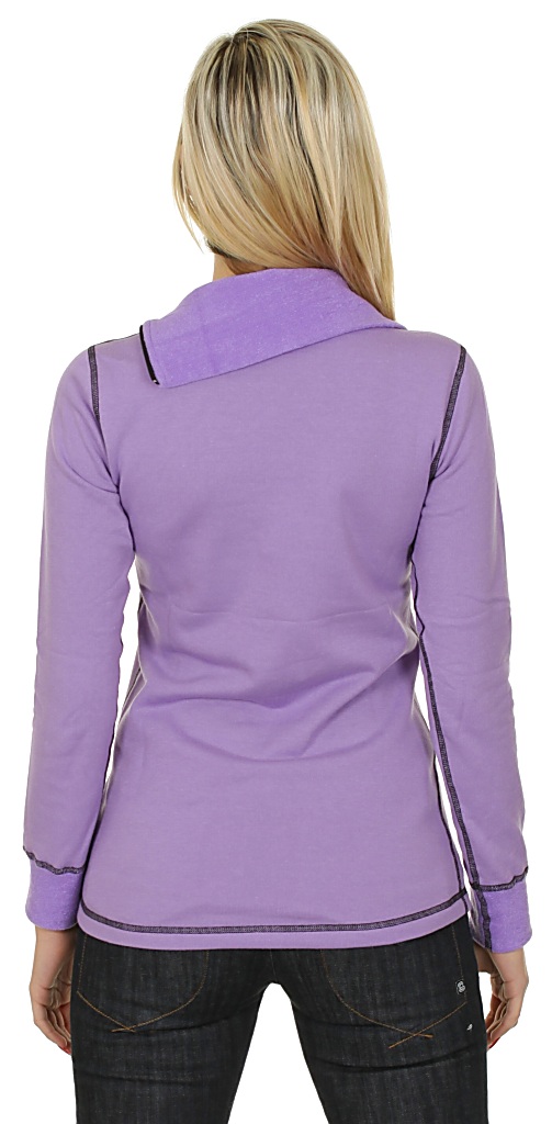rolák Moira PL/DRZ Zip - Violet/Black