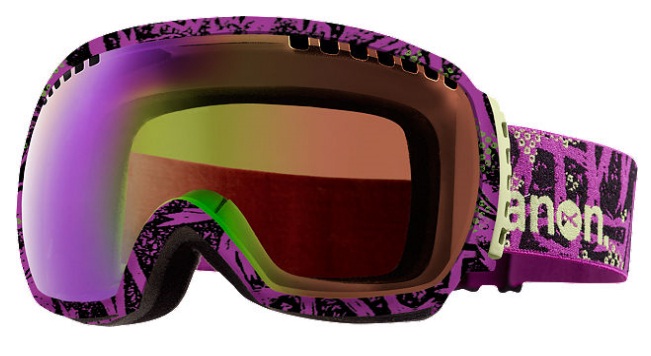 goggles Anon Comrade Printed - Gig/Green Solex