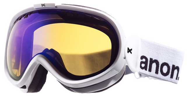 goggles Anon Solace Painted - White/Blue Solex