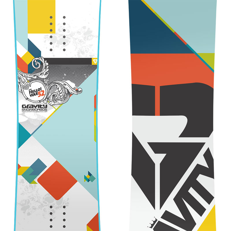 snowboard Gravity Hello You! - No Color