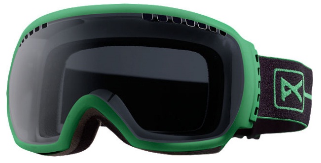 Goggles Anon Comrade Painted - Green/Dark Smoke