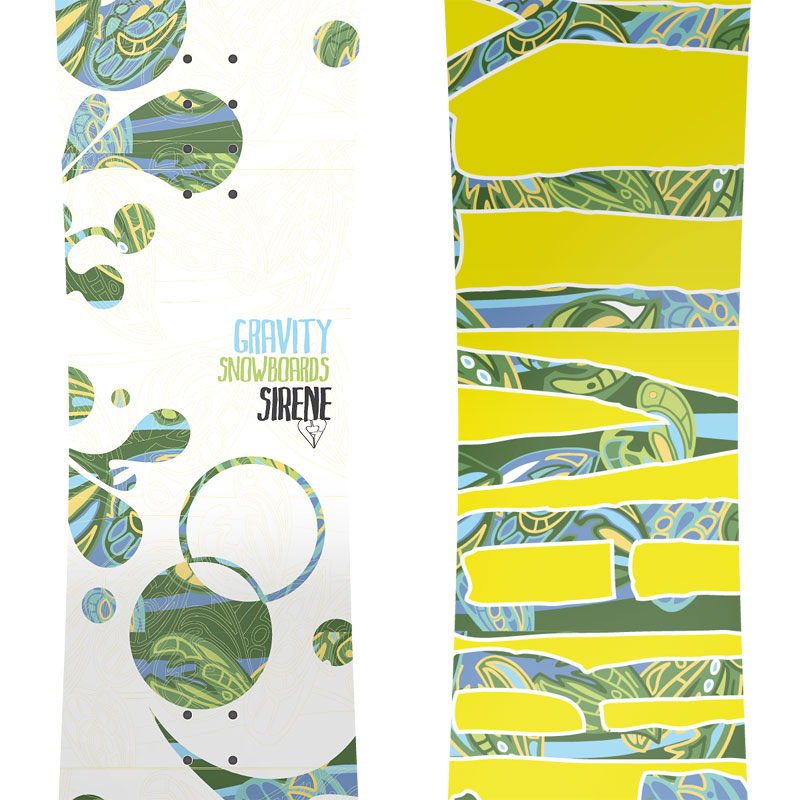 snowboard Gravity Sirene - No Color