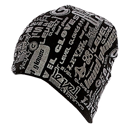 beanie Level Logos - Silver