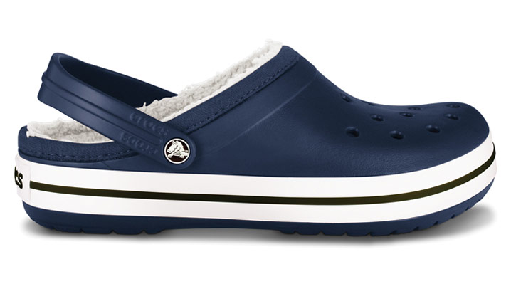 shoes Crocs Crocband Mammoth - Navy/Oatmeal