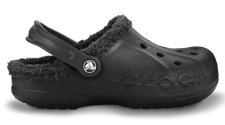 shoes Crocs Baya Lined - Black/Black