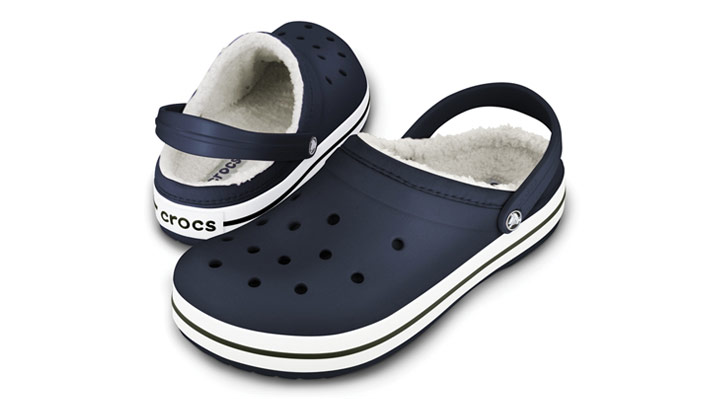 shoes Crocs Crocband Mammoth - Navy/Oatmeal