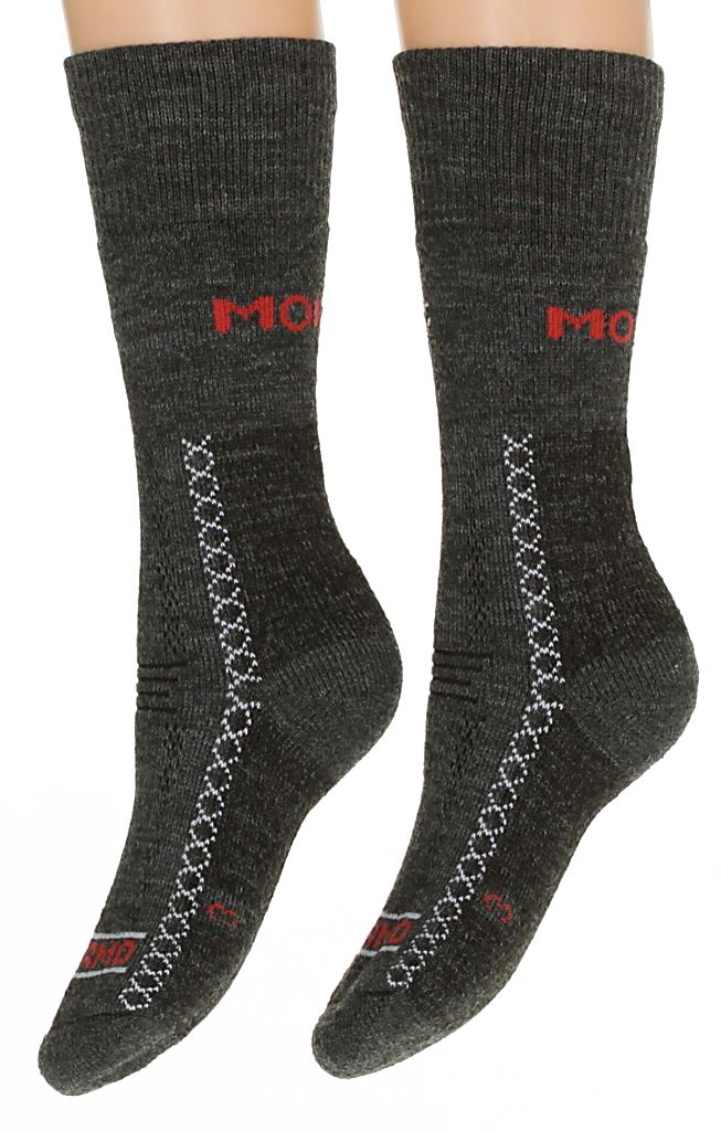 ponožky Moira PO/THS Thermo - Gray/Red
