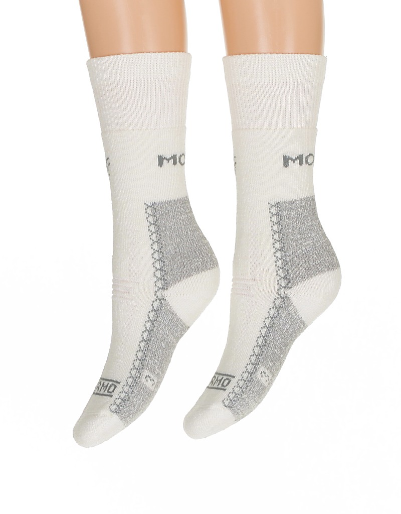 ponožky Moira PO/THS Thermo Kid's - Natural