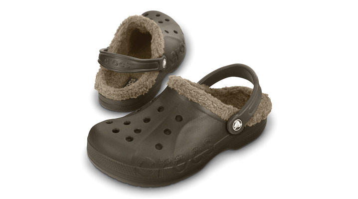 topánky Crocs Baya Lined - Espresso/Khaki
