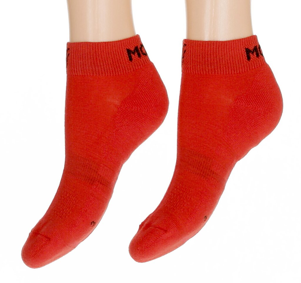 ponožky Moira PO/STSH Street Short - Red