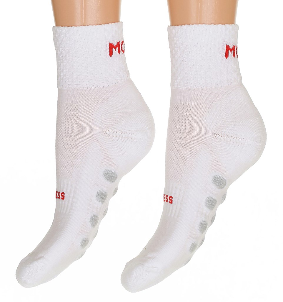 skarpetki Moira PO/FI Fitness - White/Red