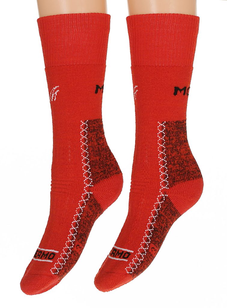 ponožky Moira PO/THS Thermo - Red