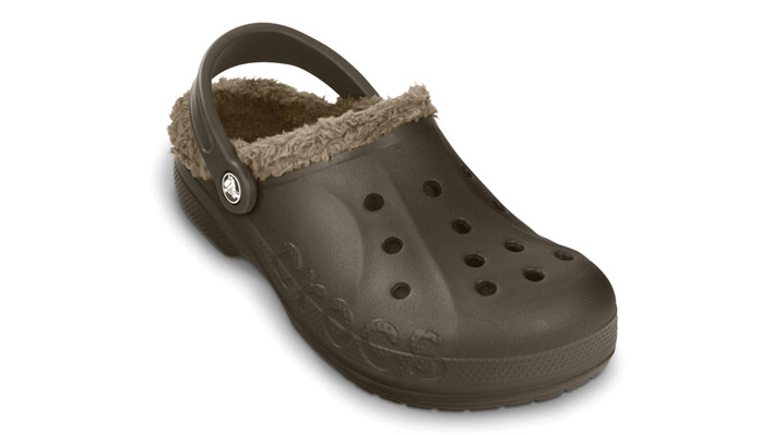 topánky Crocs Baya Lined - Espresso/Khaki