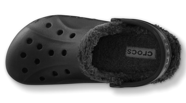 shoes Crocs Baya Lined - Black/Black