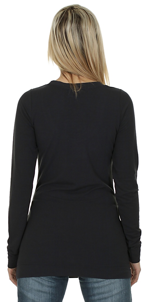 koszulka trykotowa Animal Marie LS - Black