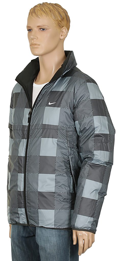 bunda Nike Down Reversible - 060/Anthracite/Black