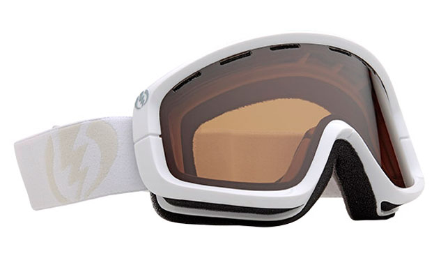 okulary Electric EGB - Gloss White/Bronze