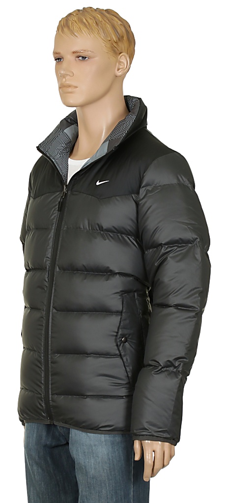 bunda Nike Down Reversible - 060/Anthracite/Black