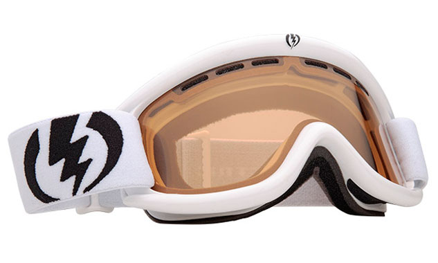 goggles Electric EG5 - Gloss White/Orange