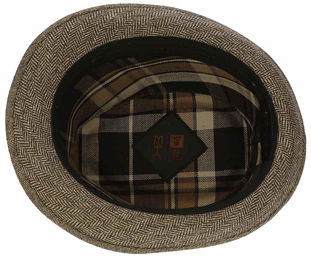 klobúk New Era EK Stripede - Brown