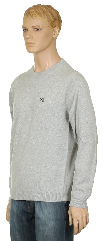 svetr Stuburt Heritage Crew - Heather Gray