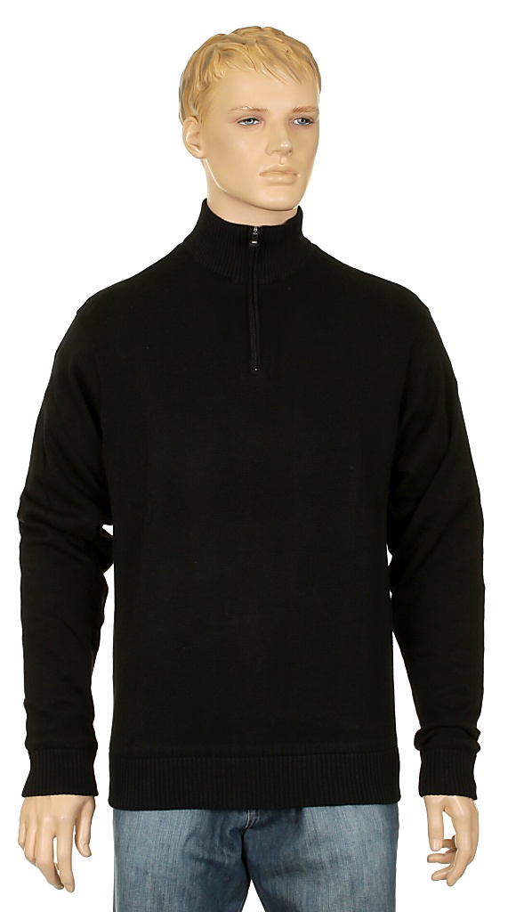 svetr Stuburt Plain Lined - Black