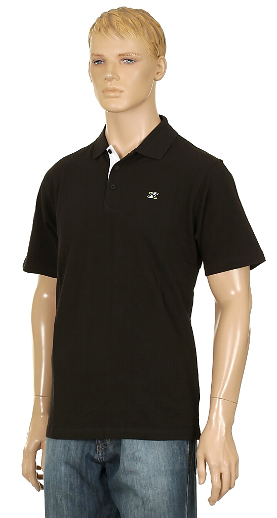 tričko Stuburt Heritage Polo - Black
