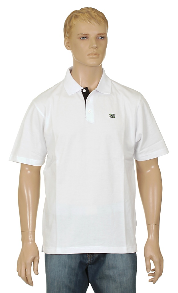 tričko Stuburt Heritage Polo - White