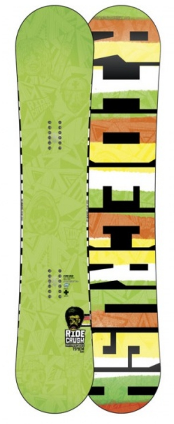 snowboard Ride Crush Wide 159 - Assorted