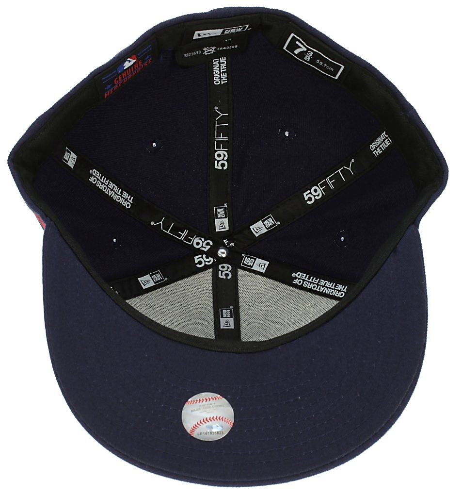 cap New Era 59F Seasonal Contrast Mlb New York Yankees - Navy/Scarlet 