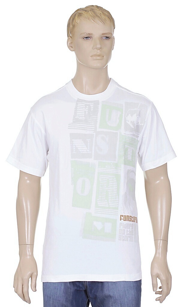 tričko Funstorm Bain - White