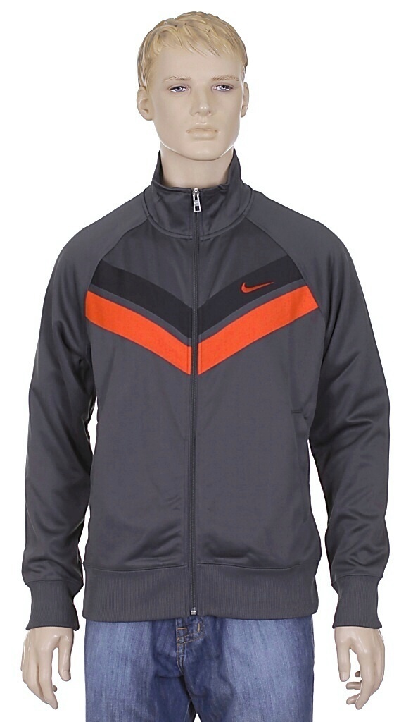 sweatshirt Nike AD Striker Track Zip - 066/Anthracite/Black/Sport Red/Sport Red