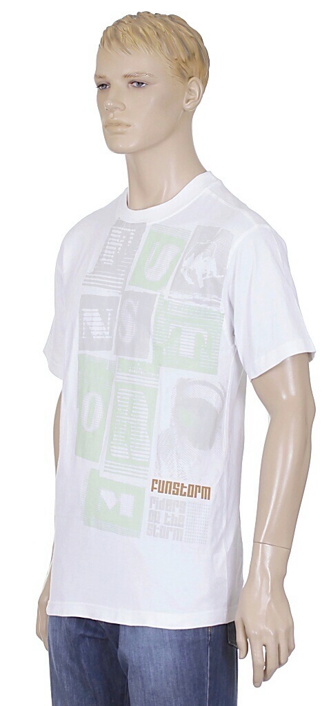 tričko Funstorm Bain - White