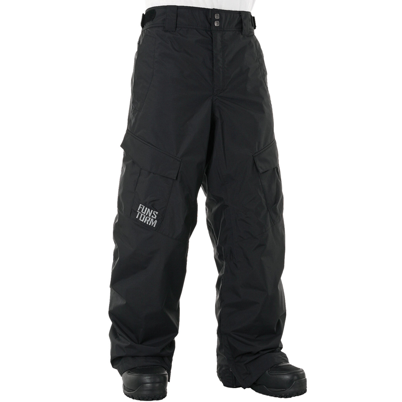 kalhoty Funstorm Huntly - Black
