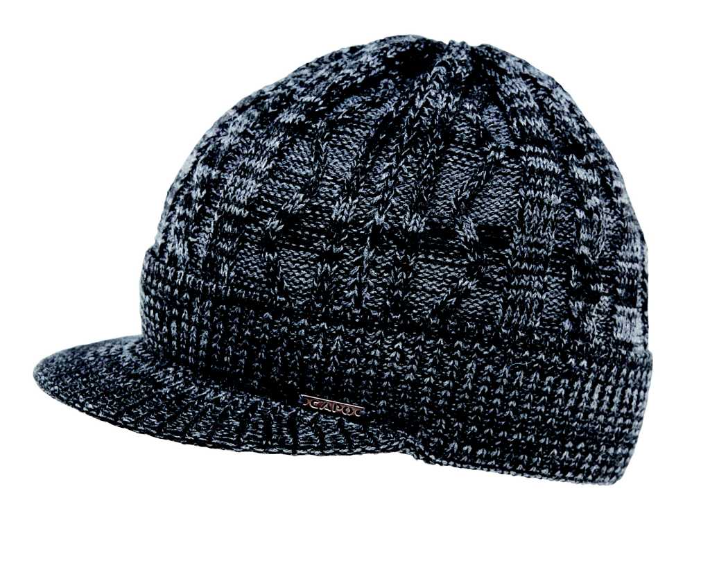 cap Capo 109-307 Melange Peak - 2106/Antracite/Granite