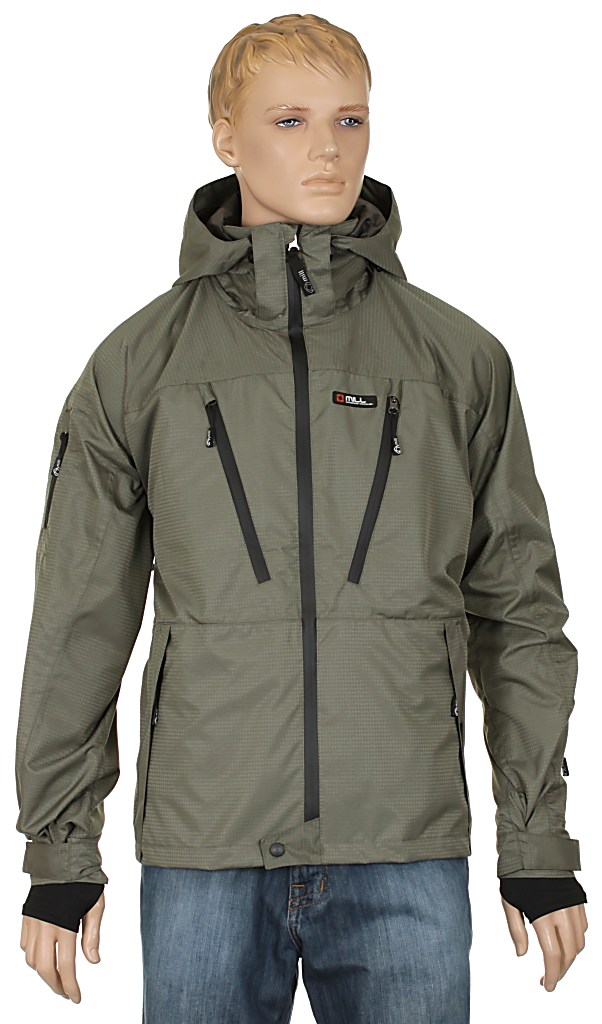jacket Mill Backer - Gray Logo