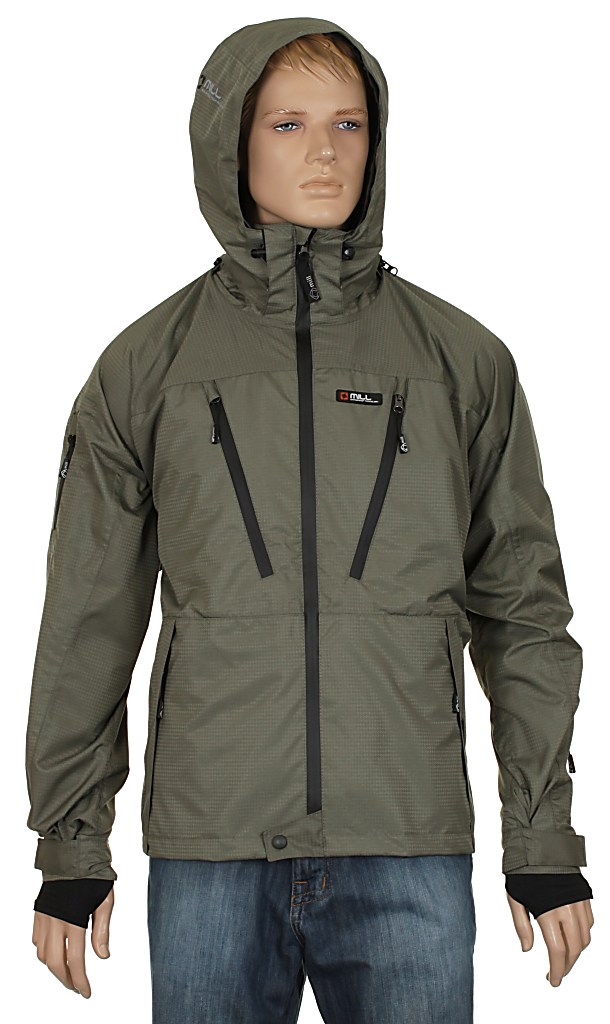 jacket Mill Backer - Gray Logo