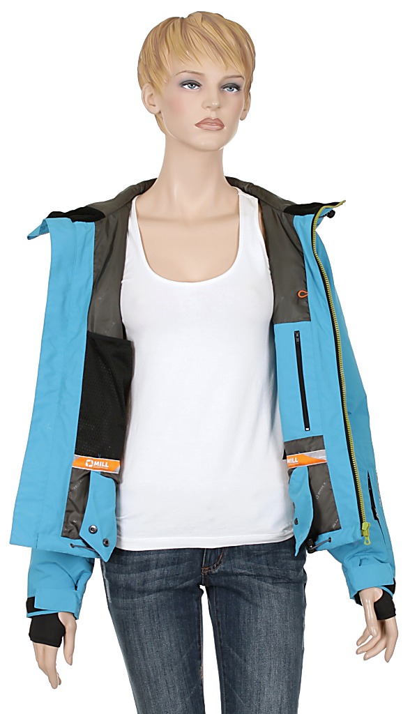 jacket Mill Mossie - Cyan
