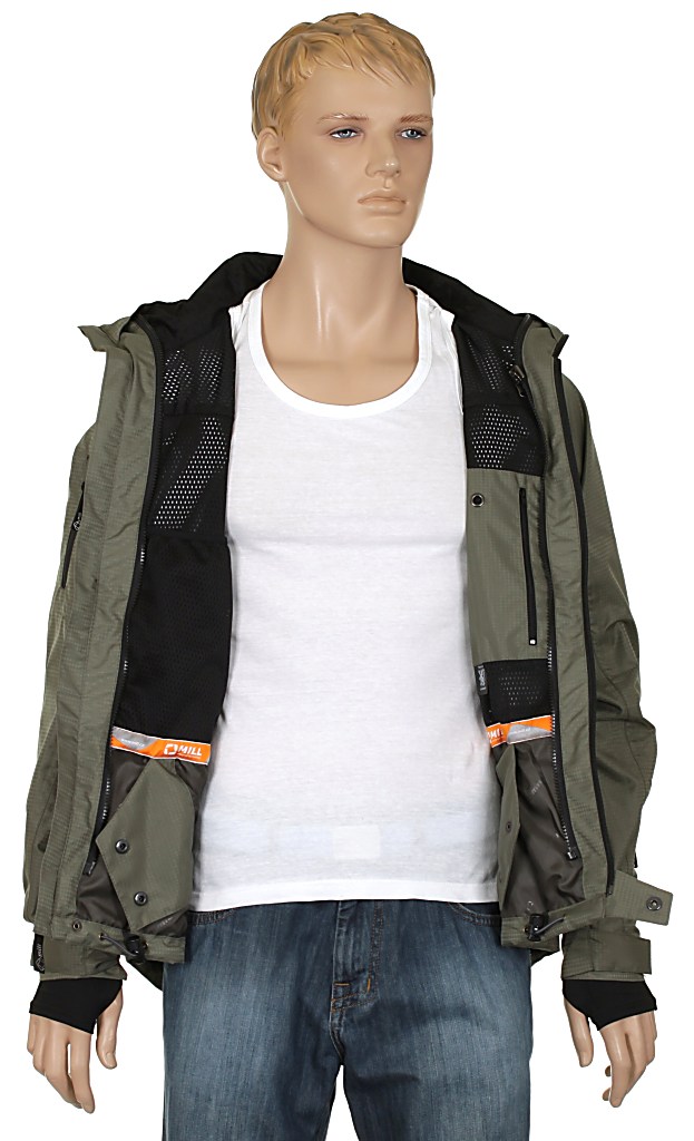 jacket Mill Backer - Gray Logo