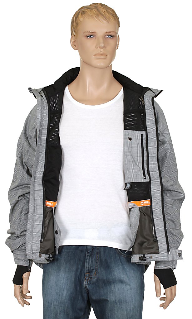 bunda Mill Backer - Black/White