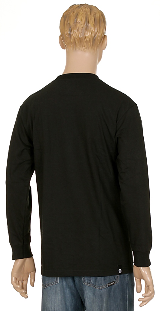 tričko Special Blend Cobbler LS - Blackout