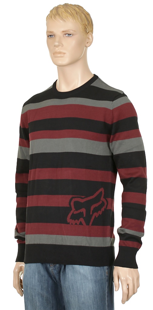 sweter Fox Central - Black