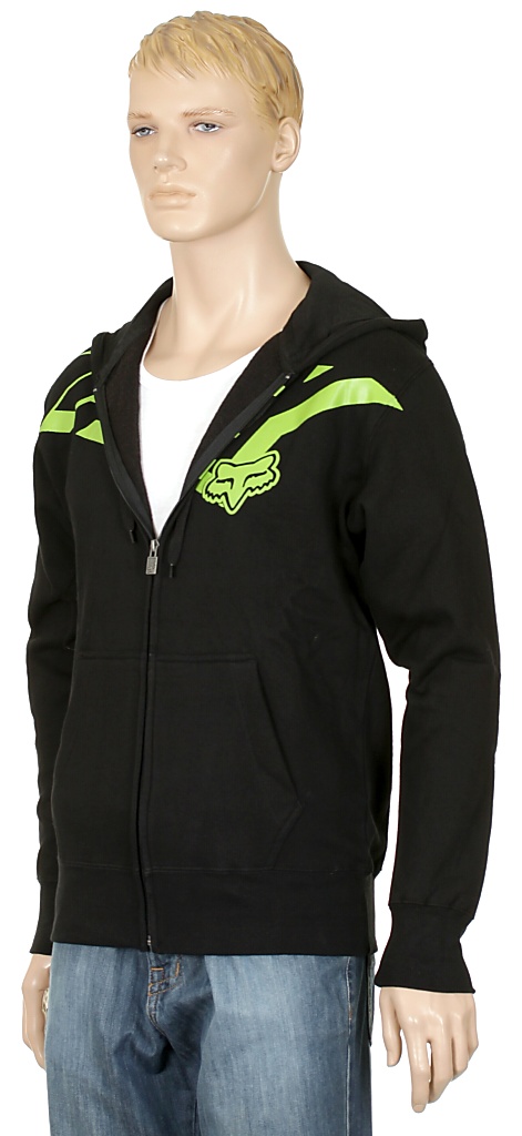 mikina Fox Speed Freak Zip - Black