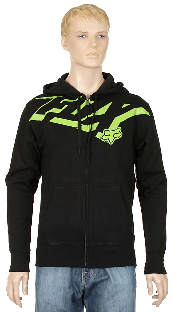 mikina Fox Speed Freak Zip - Black