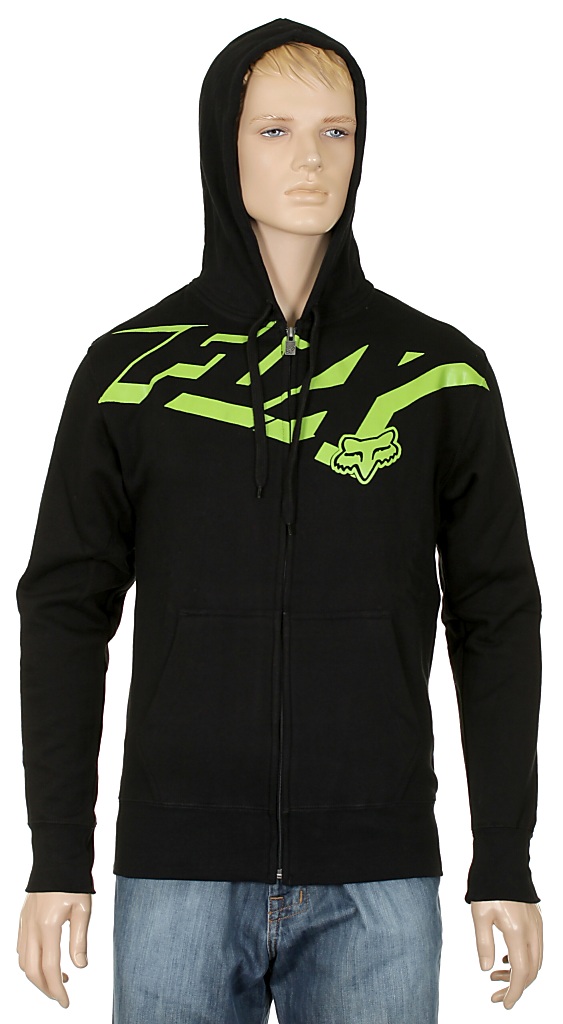 mikina Fox Speed Freak Zip - Black
