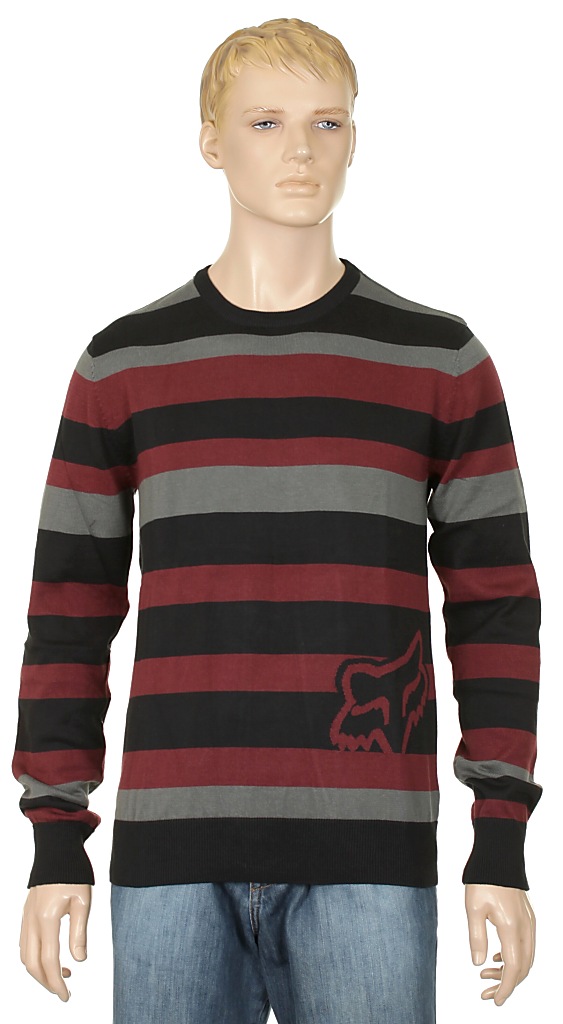 sweter Fox Central - Black
